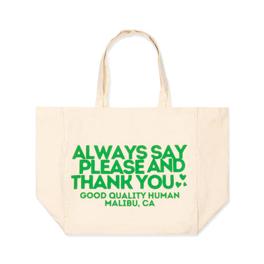 GOOD QUALITY HUMAN TOTE - MALIBU