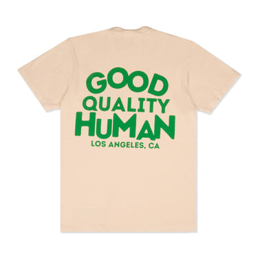 Good Quality Human Tee los Angeles in cream back