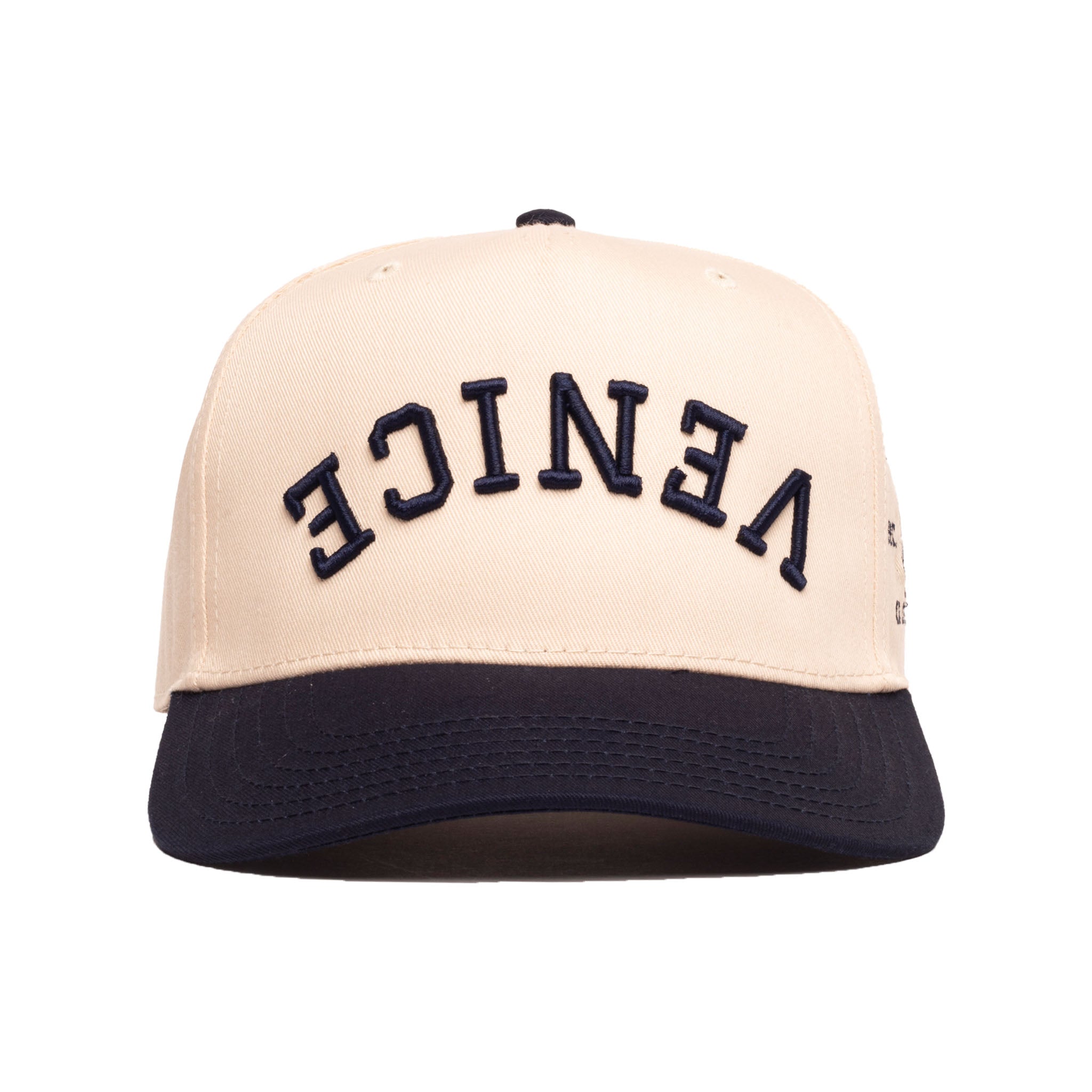 Good Quality Human Venice Rebel Hat in navy natural front