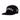 Good Quality human Venice Rebel Unconstructured Corduroy Hat in black side with Venice Beach California van stitching