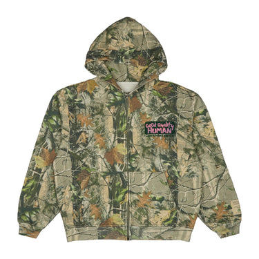 GOOD QUALITY HUMAN CAMO ZIP UP - LA EDITIION - Good Quality Human