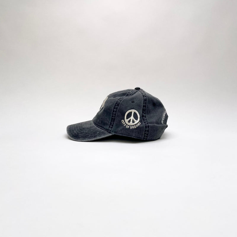 Black la cheap dad hat