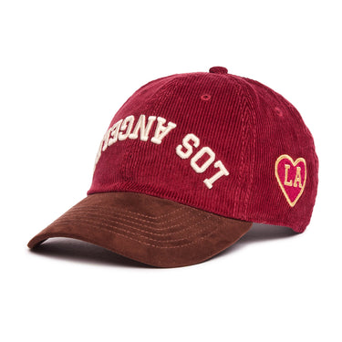 LOS ANGELES REBEL CORDUROY DAD HAT - Good Quality Human