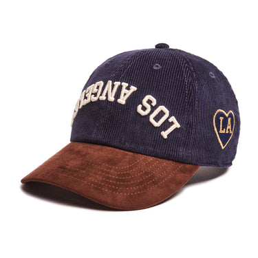 LOS ANGELES REBEL UNSTRUCTURED CORDUROY DAD HAT - Good Quality Human