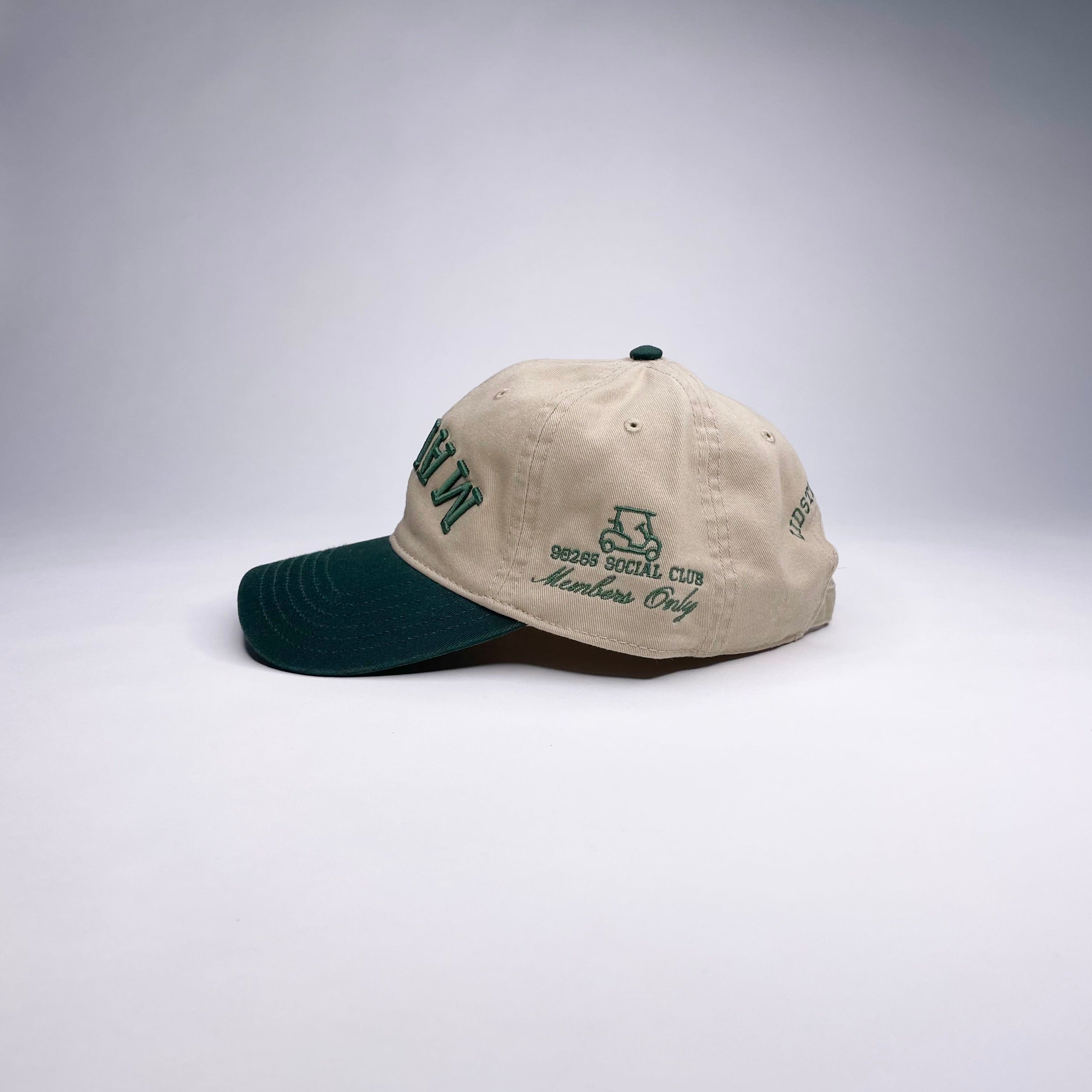 MALIBU DAD HAT/KHAKI/GREEN