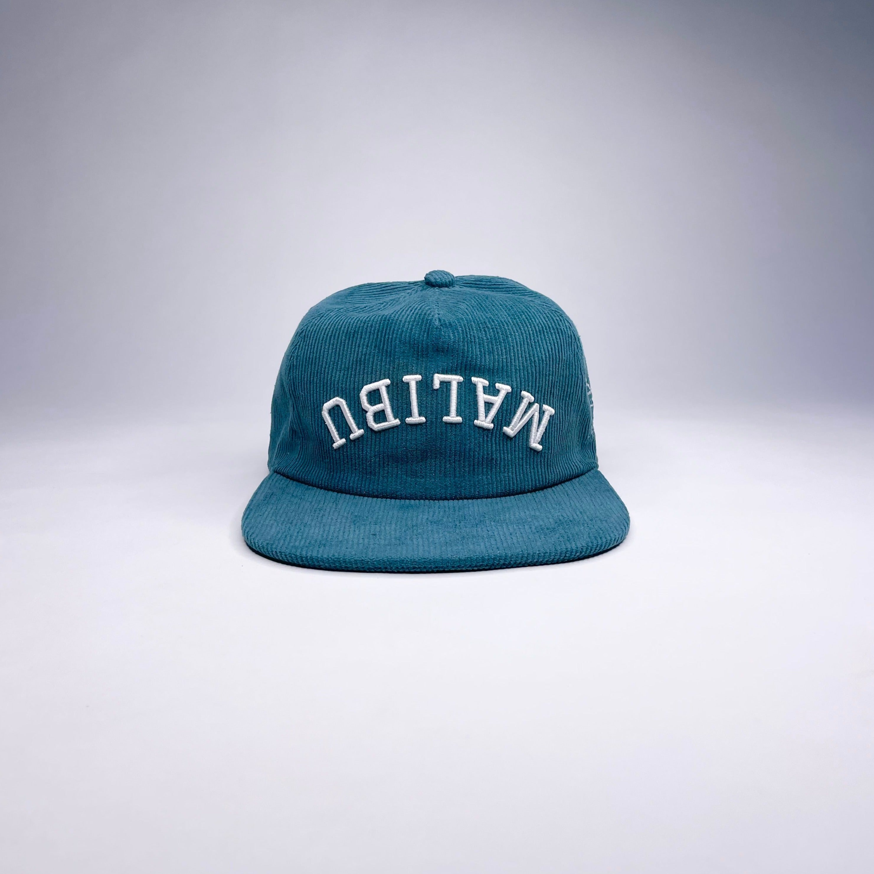 MALIBU CORDUROY CAP/TEAL