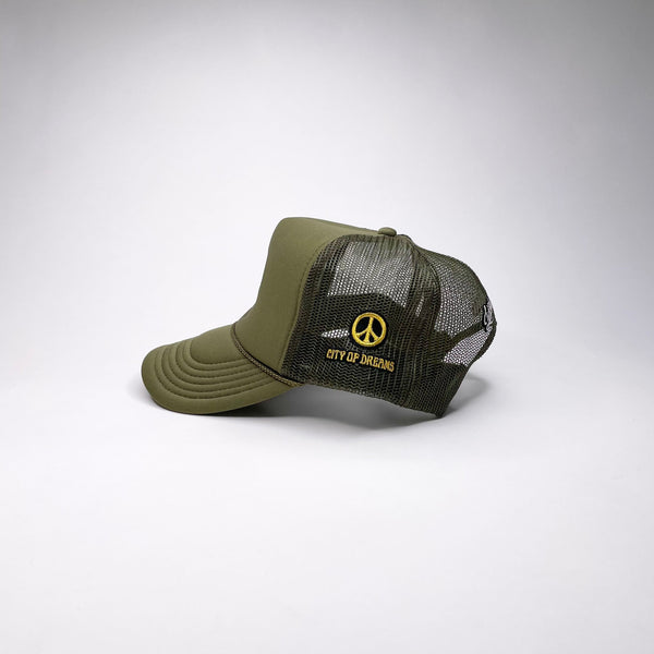 LA DRIP TRUCKER/GREEN