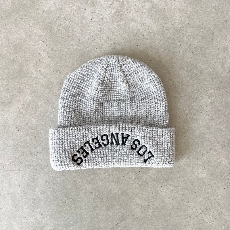 LOS ANGELES REBEL BEANIE/GRAY