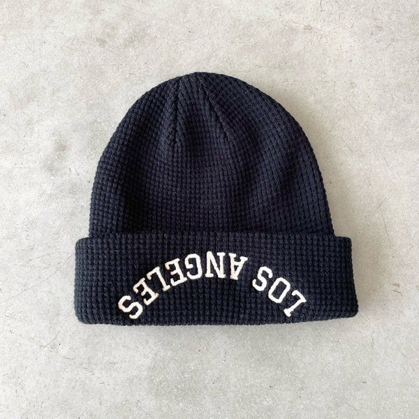 LOS ANGELES REBEL BEANIE/BLACK